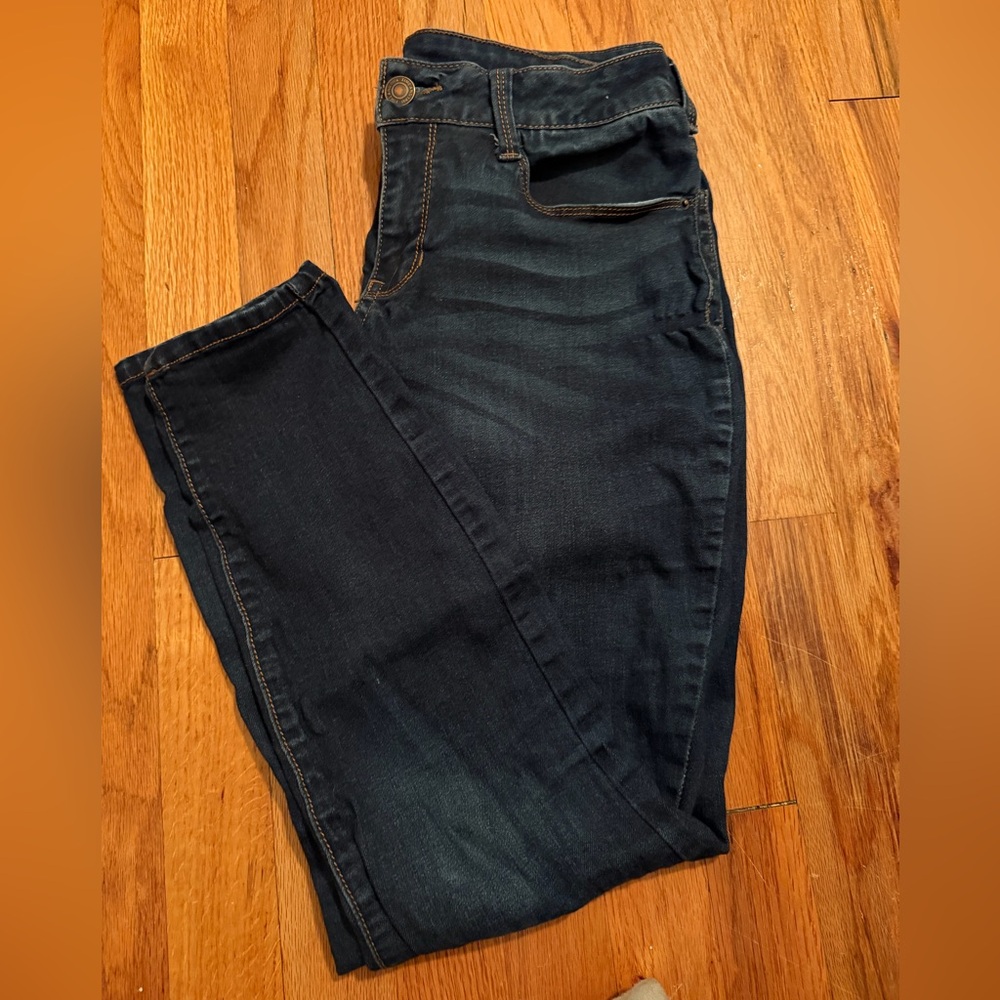 Time and Tru Super Skinny Jeans – Dark Wash, Petite 14